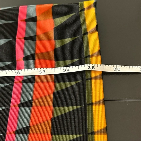 Signature London Style Dress Bright Multicolored Abstract Print Sheath Size 10 - Picture 6 of 8